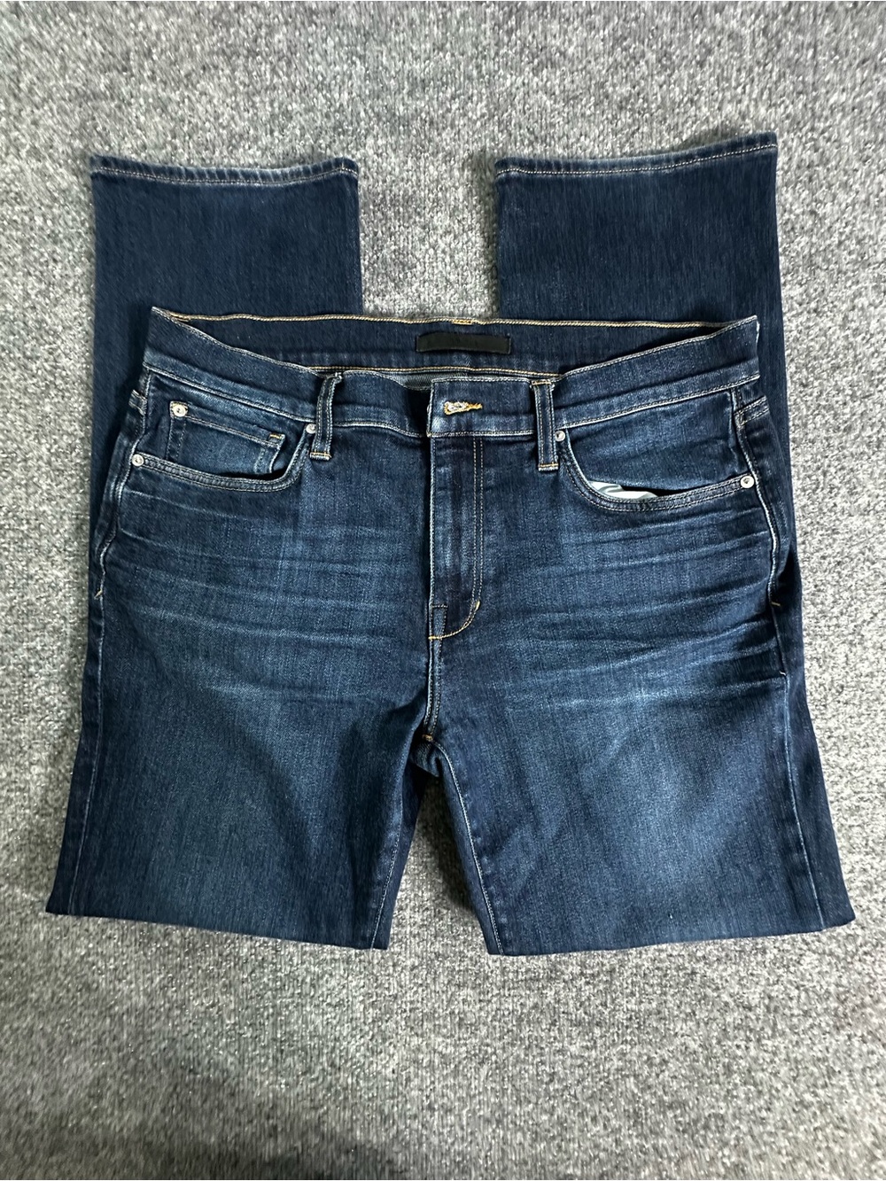 Joe's Jeans Kinetic The Classic Straight Leg Dark Blue Denim